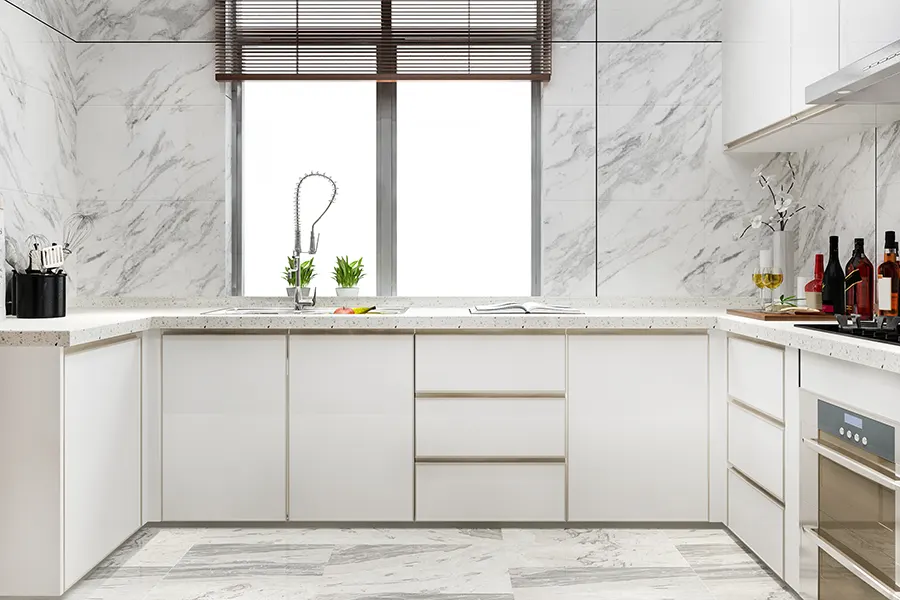 bst tiling kitchen sink & mixer